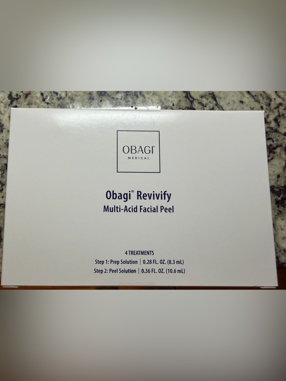 Obagi Medical Revivify Multi-Acid Facial Peel treatment